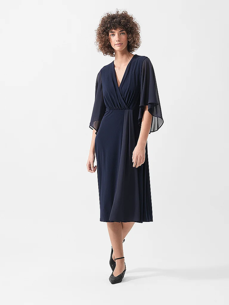 Joseph Ribkoff Abendkleid Dunkelblau | 38-image